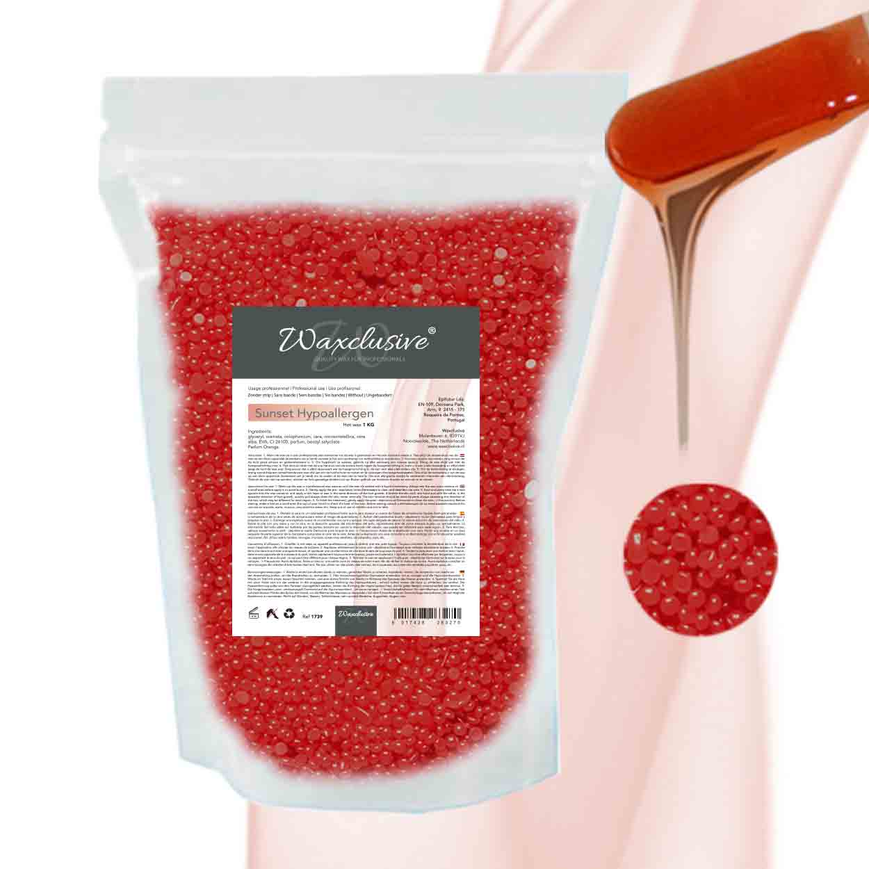 Dictatuur Helder op Verplicht Intieme zone wax | 1 KG BRAZILIAN WAX | Hot wax korrels